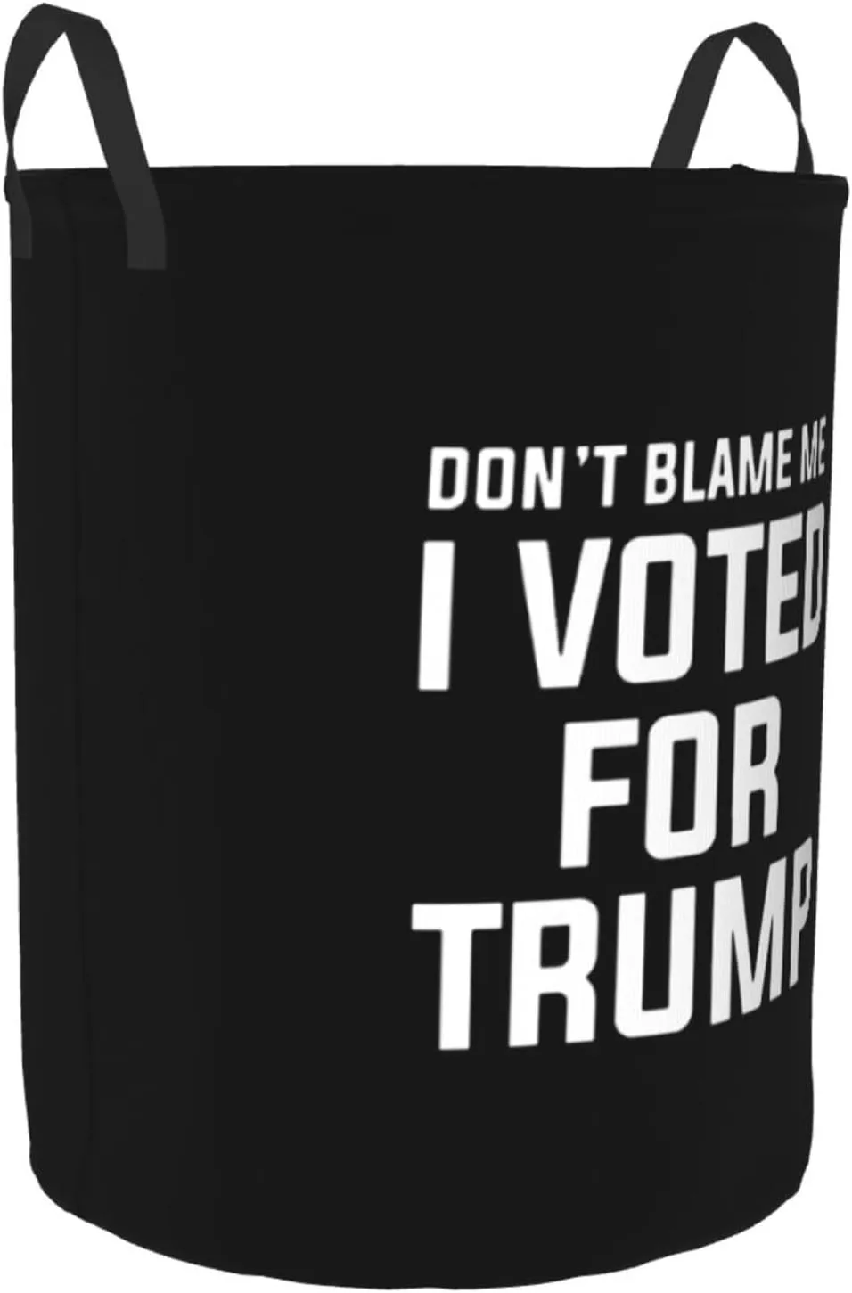 Don'T Blame Me I Didn'T Vote For Him Laundry Basket Circular Portable Storage Box Organizer Laundry Basket Portable Laundry Storage Box Laundry Basket