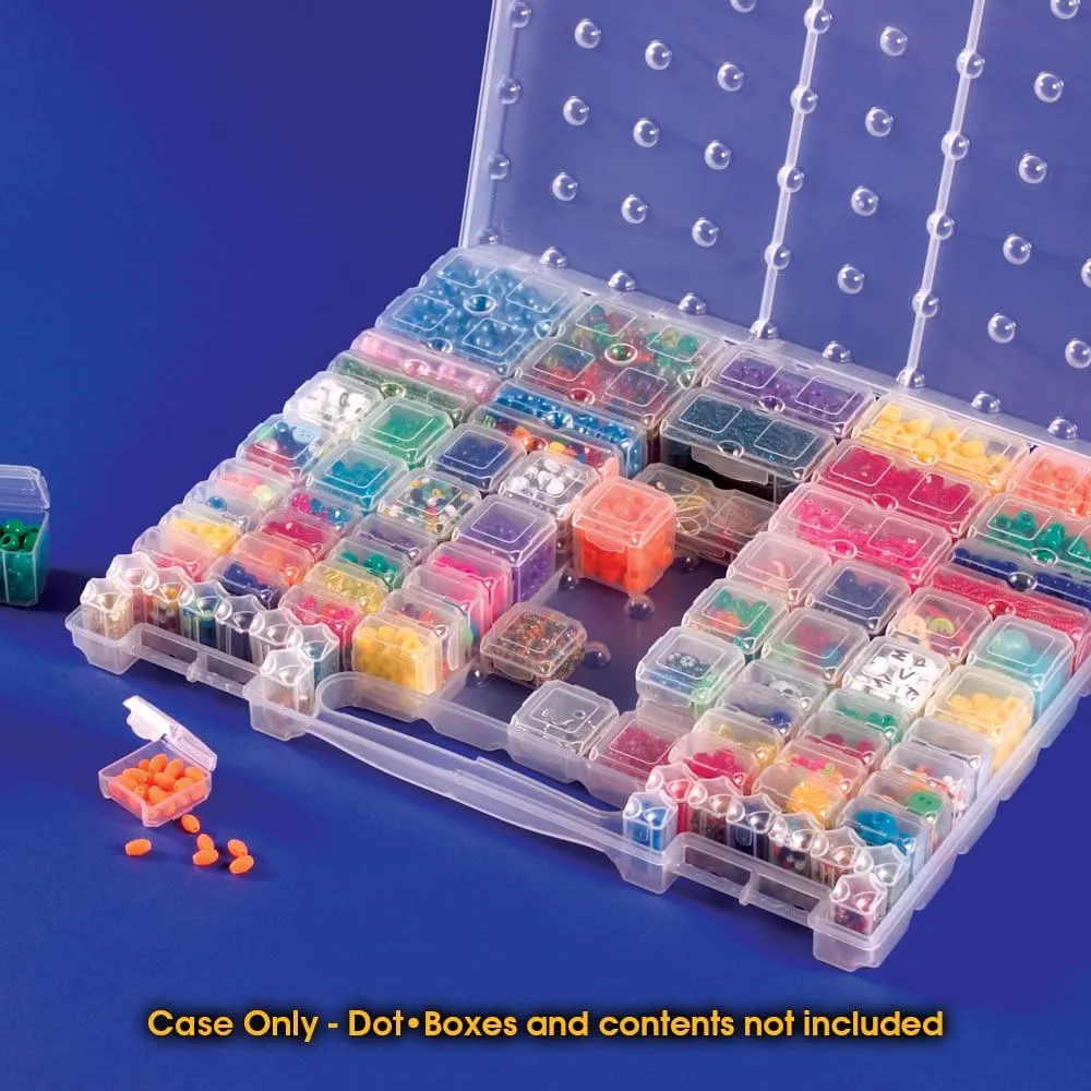 DotBox Large Case. Use this Empty Case to Create a Custom Storage System to Meet Your Needs by Filling it with Any of 6 Sizes of DotBoxes Sold Separately. Perfect For Small Item Storage.