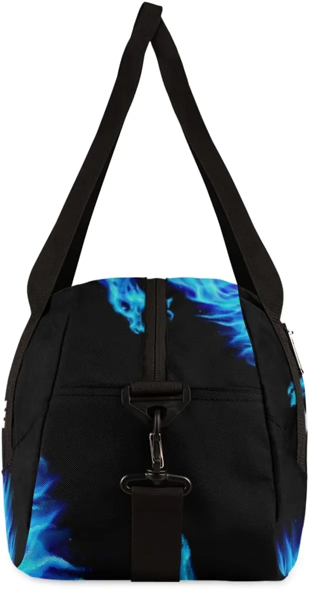 Dragon Personalized Kids Duffel Bag for Girls Boys, Dragon Debris Custom Dance Bag Overnight Small Duffel Bag Carry On Weekend Sports Travel Bag for School Practice Gymnastics Ballet