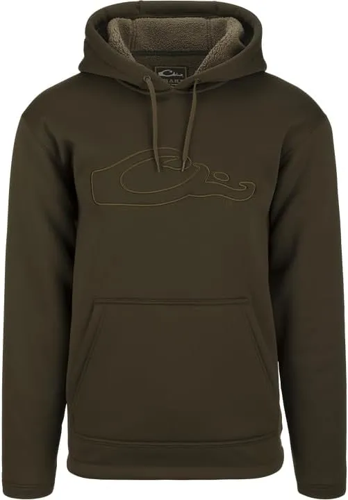Drake Waterfowl LST Silencer Fleece Lined Hoodie