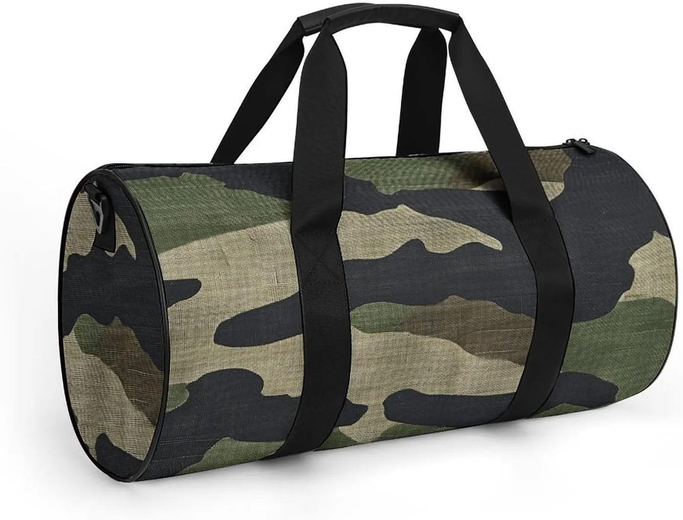 Duffel Bag for Men Women Gym Bag Olive Green And Brown Travel Duffel Bag Waterproof Overnight Bag for Sports Workout