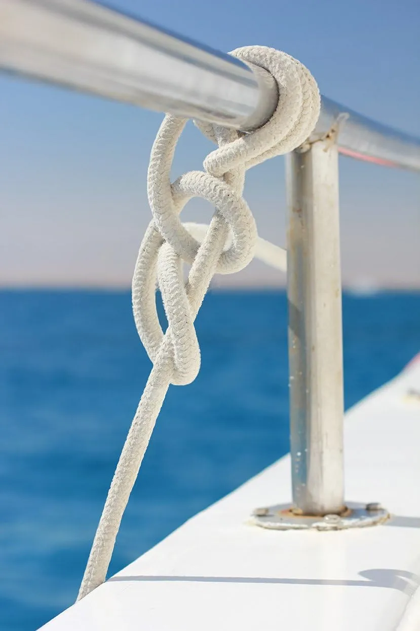 Durable Double Braided Nylon Dock Line - Long Lasting Mooring Line - Strong Nylon Dock Lines for Boats - Marine Grade Sailboat Docking Line
