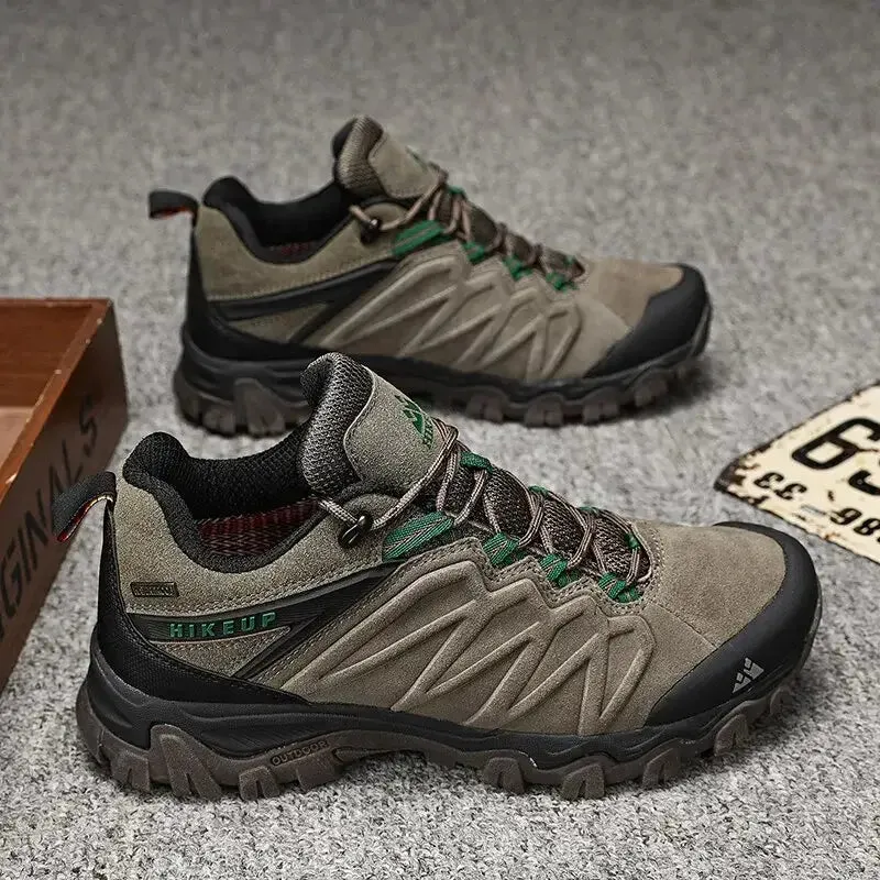 Durable Leather Hiking Shoes