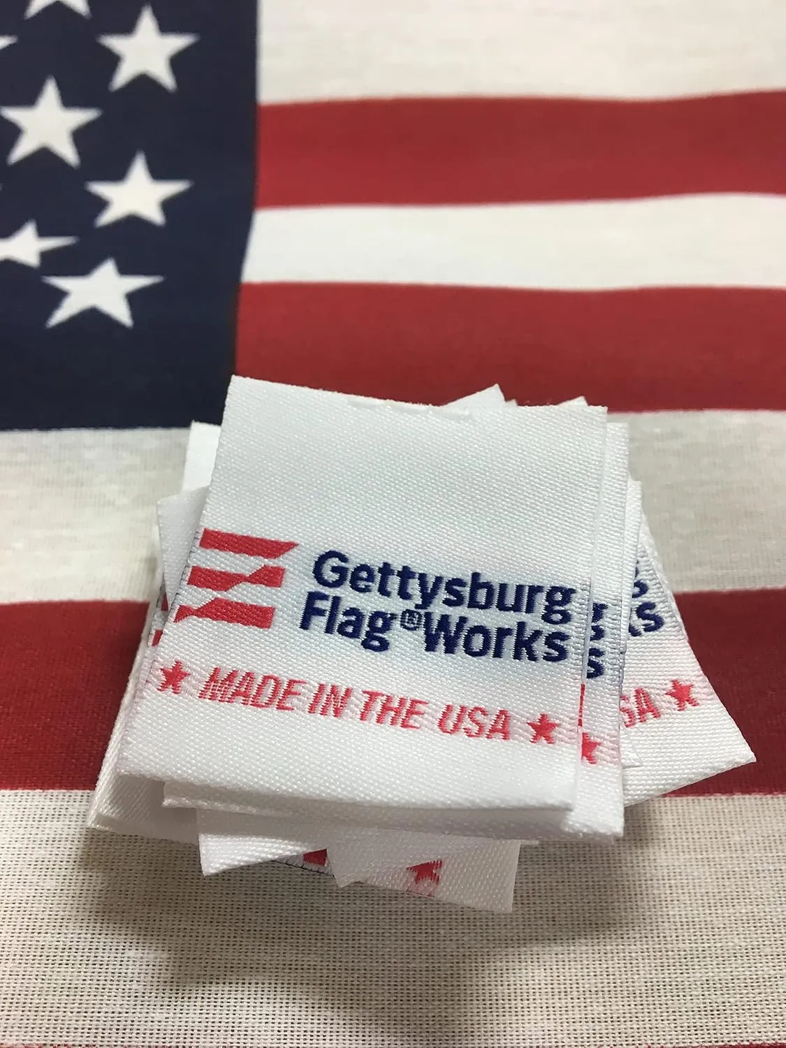 Dutch East India Trading Company Flag, Durable All-Weather Nylon, Made in USA (12x18" Printed Logo)