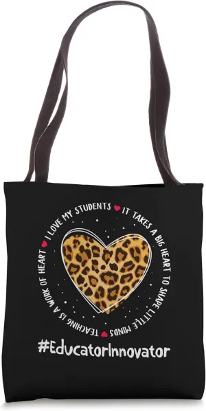 EDUCATOR INNOVATOR Admin Appreciation WEEK Back To School Tote Bag