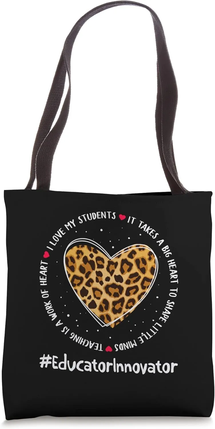 EDUCATOR INNOVATOR Admin Appreciation WEEK Back To School Tote Bag