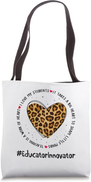 EDUCATOR INNOVATOR Appreciation WEEK Back To School Squad Tote Bag