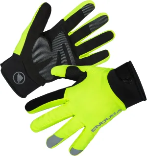 Endura Mens Strike Winter Cycling Glove Hi-Viz Yellow, X-Large