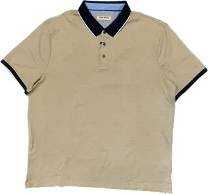English Laundry Men's Short Sleeve Polo (730 Sunshine Yellow, XX-Large)