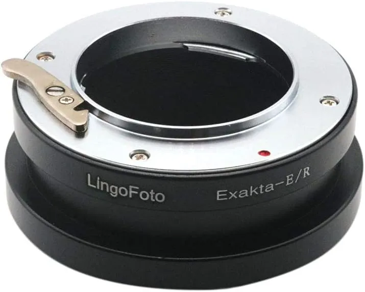 EXA-EOS R Lens Adapter Ring for Exakta Lens and for Canon EOS RF Mount Camera EOS R52 R62 R8 R100 R50 R7 R10 R3 R5 RP Metal Lens Adapter Ring Manual Focus Adapter Ring