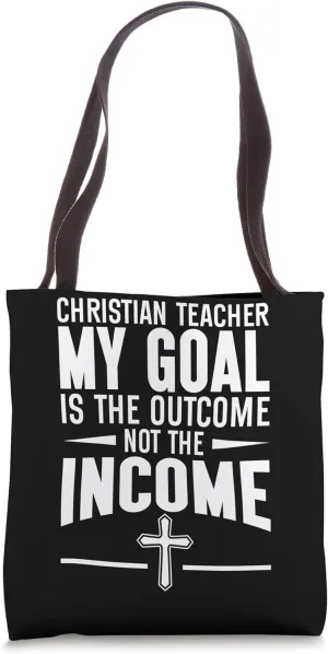 Faithful Servant Christian Sunday School Teacher Tote Bag