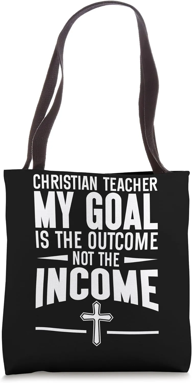 Faithful Servant Christian Sunday School Teacher Tote Bag