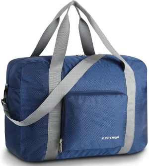 F.FETIVIN Personal item travel bag 18x14x8 for Spirit Airlines Lightweight carry on duffle bag waterproof for Gym,Sports,Vacation