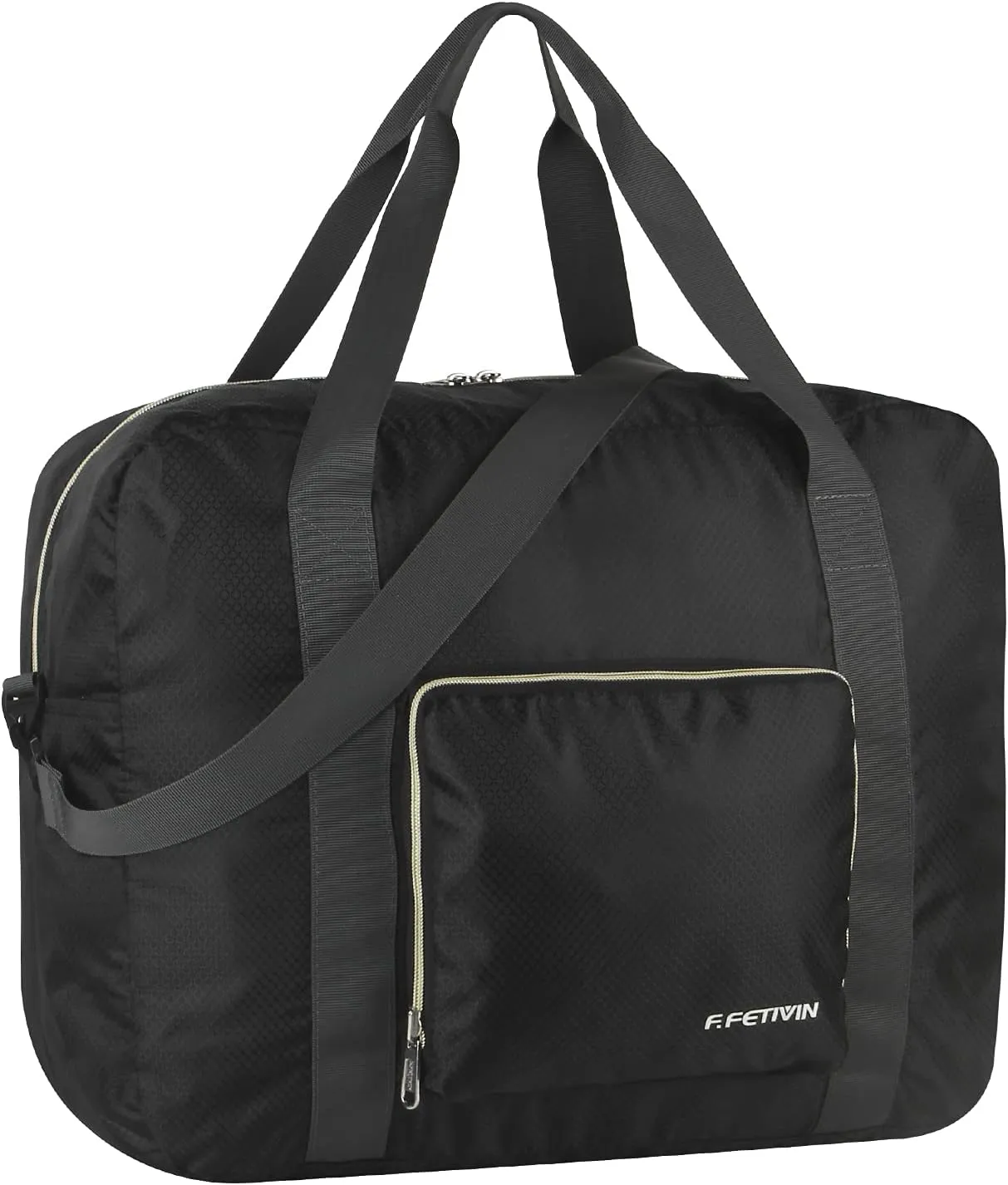 F.FETIVIN Personal item travel bag 18x14x8 for Spirit Airlines Lightweight carry on duffle bag waterproof for Gym,Sports,Vacation