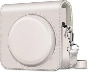 Fintie Protective Case for Fujifilm Instax Square SQ40 / SQ1 Instant Camera - Premium Vegan Leather Bag Cover with Removable Adjustable Strap