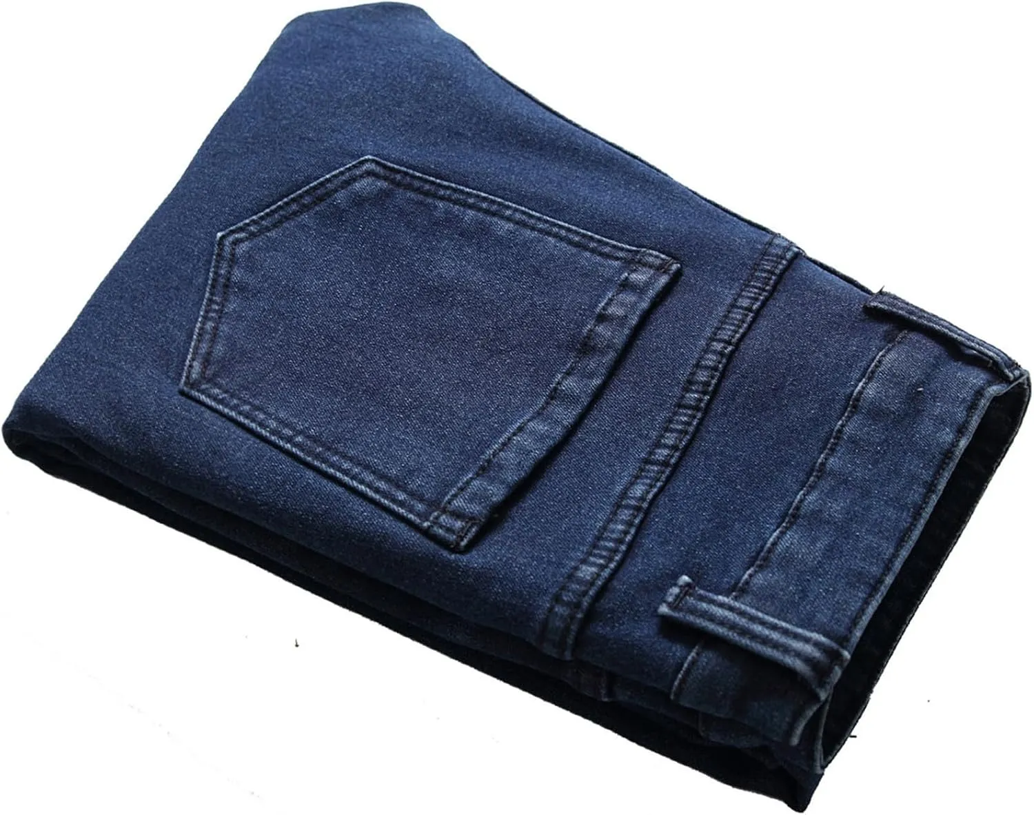 Fleece Lined Jeans Men,Winter Flannel Lined Jeans for Men Thermal Thicken Stretch Warm Denim Pants