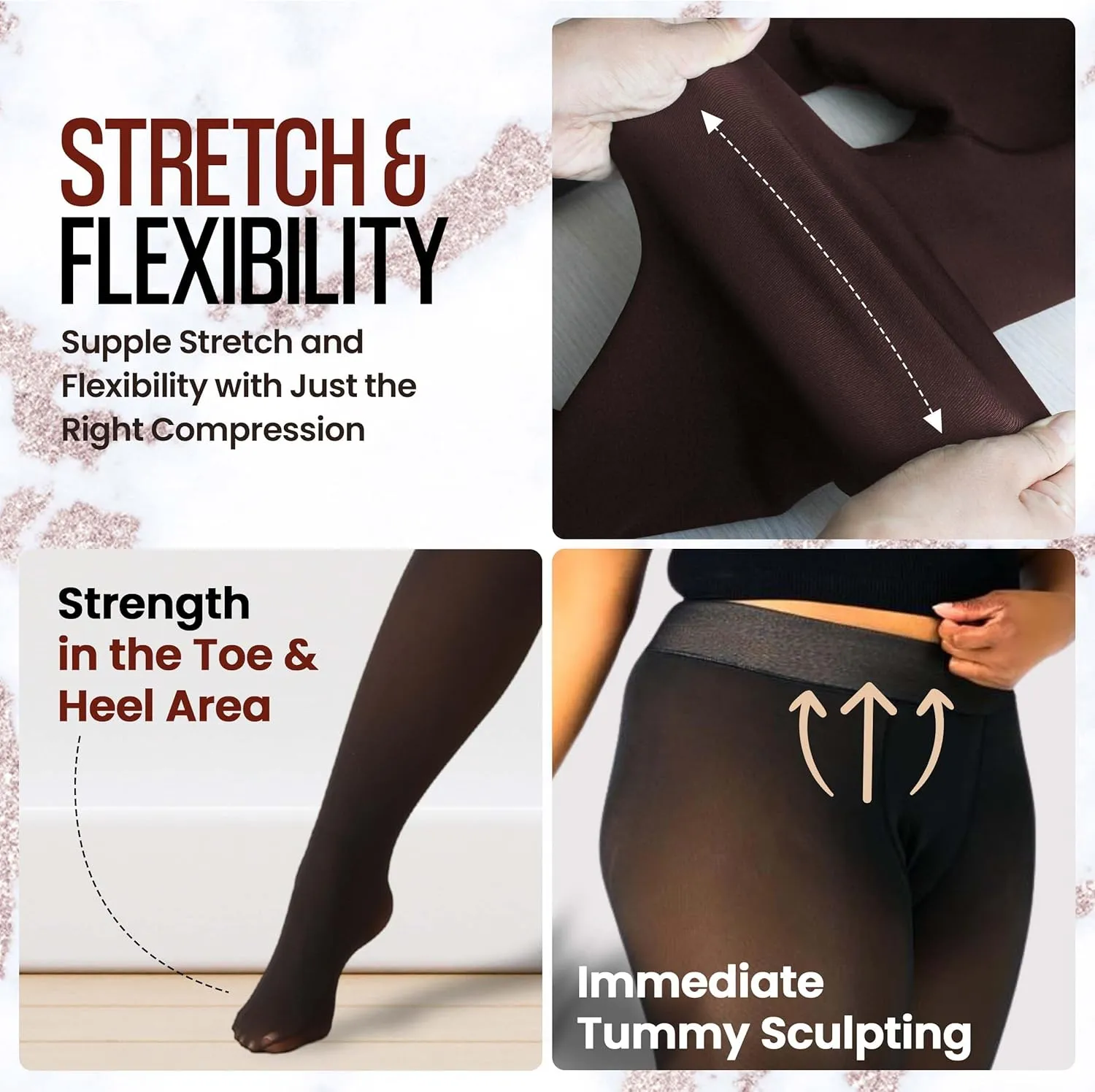 Fleece Lined Tights for BLACK WOMEN