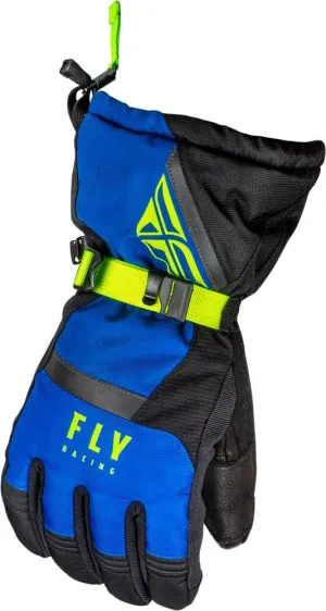 Fly Racing Cascade Winter & Cold Weather Gloves - Windproof, Waterproof, Insulated Leather Gloves for Winter and Snow Sports