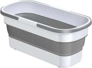 Folding Portable Bucket Rectangular Handy Baskets with Handle Fishing Bucket Portable Collapsible Space-Saving Large Capacity Home Cleaning