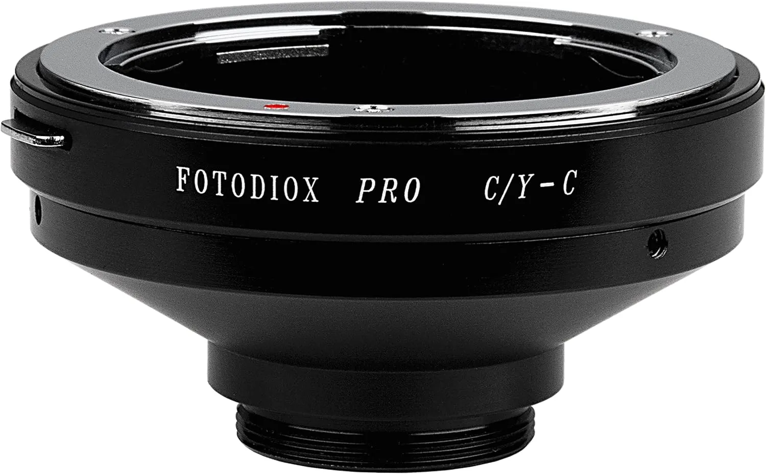 Fotodiox Pro Lens Mount Adapter Compatible with Contax/Yashica (CY) Lenses to C-Mount Cameras