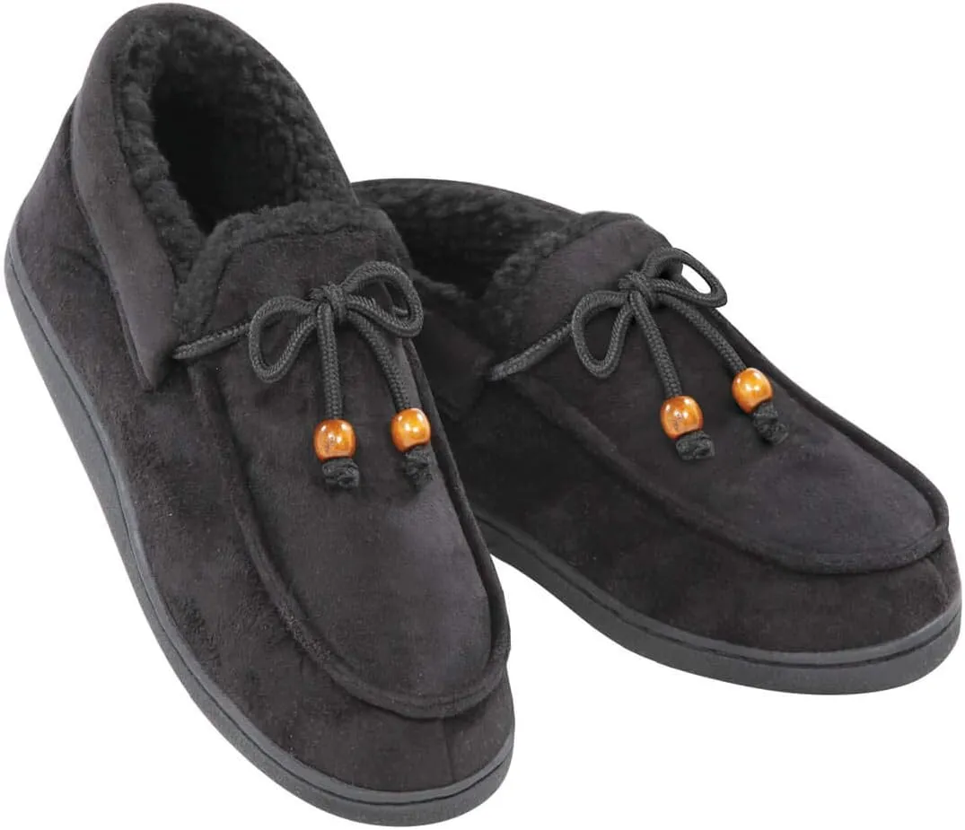 Fox Valley Traders Mens Indoor/Outdoor Memory Foam Moccasins