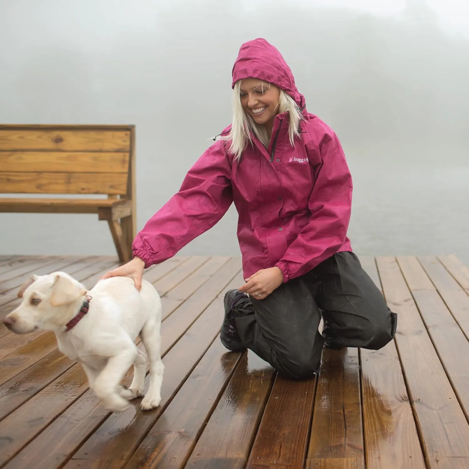 FROGG TOGGS Women's Classic All-Purpose 2-Layer Waterproof Breathable Rain Suit