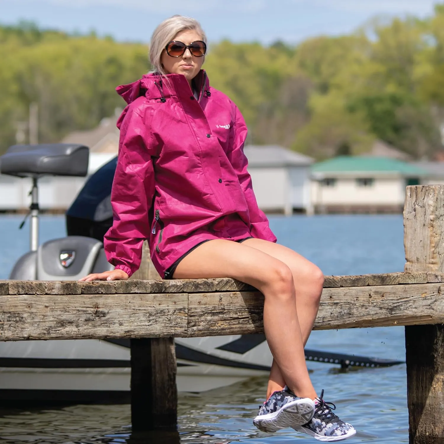 FROGG TOGGS Women's Classic All-Purpose 2-Layer Waterproof Breathable Rain Suit