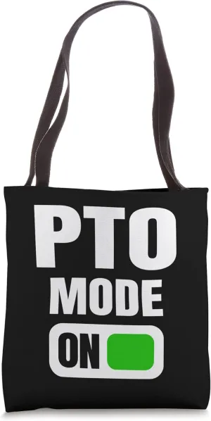 Funny PTO Mode School Parent Volunteers Tote Bag