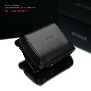 Gariz XA-CCRX100IIBK2 Black Leather Camera Cover for Sony RX100II