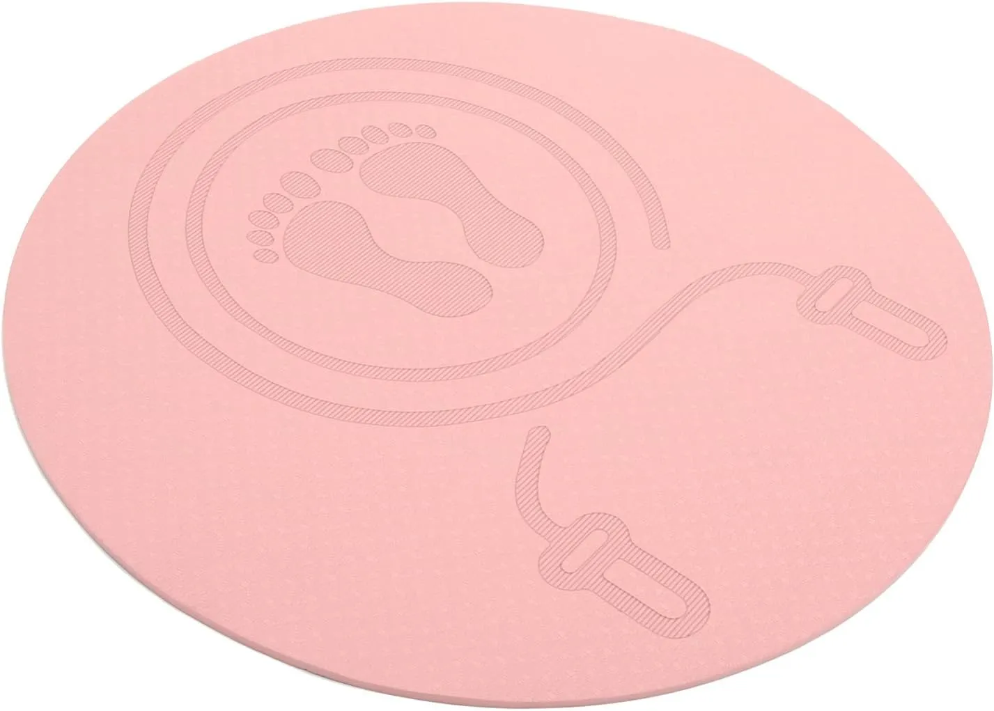 Garneck Non- Jump Rope Mat Extra Thick Indoor Workout Cushion Comfortable Jumping Ground Pad for Boys and Girls Yoga and Exercise TPE Material Reduces Foot Pain and Fatigue
