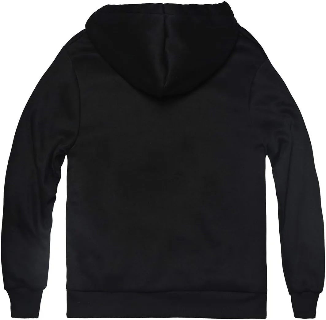 Gary Com Heavyweight Sherpa Hoodies for Men, Thick Fleece Lined Full Zip Up Winter Warm Sweatshirts Work Jackets