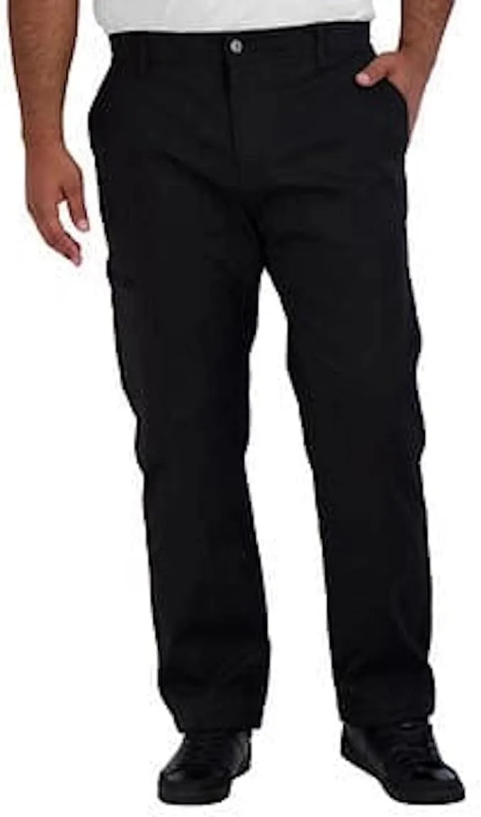 Gerry Men's Venture Fleece Lined Stretch Comfort Pant (Black, 30x34)