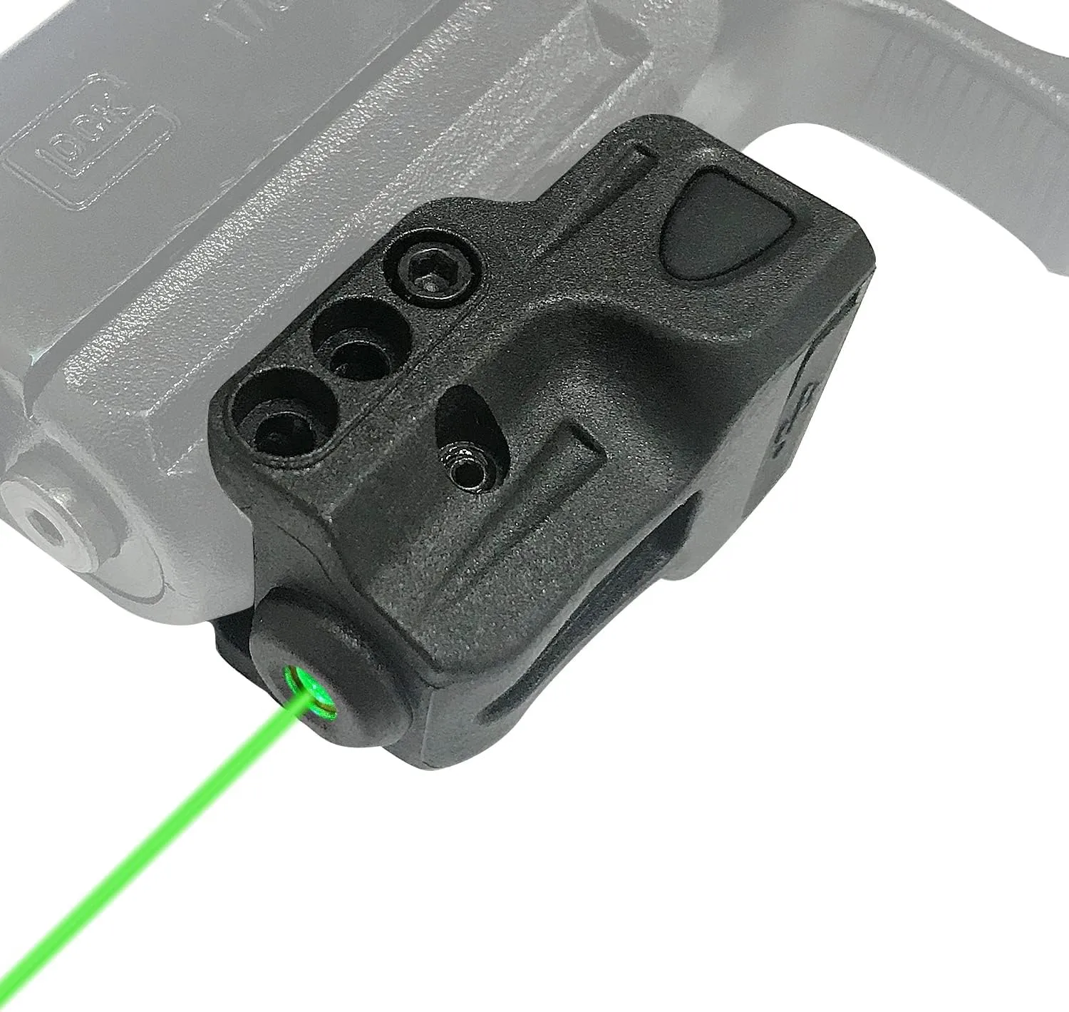 Gmconn Rechargeable Green/Blue/Red/IR/Purple Beam, Low Profile Beams Compatible with 21MM Rail