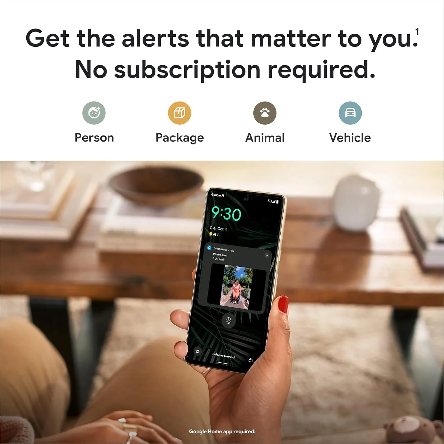 Google Nest Doorbell (Wired, 2nd Gen) - Wired Video Doorbell Camera - Doorbell Security Camera - Snow (Renewed)