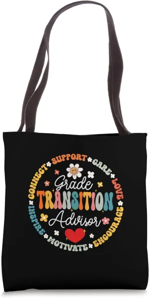 Groovy Grade Transition Advisor Back to School Tote Bag