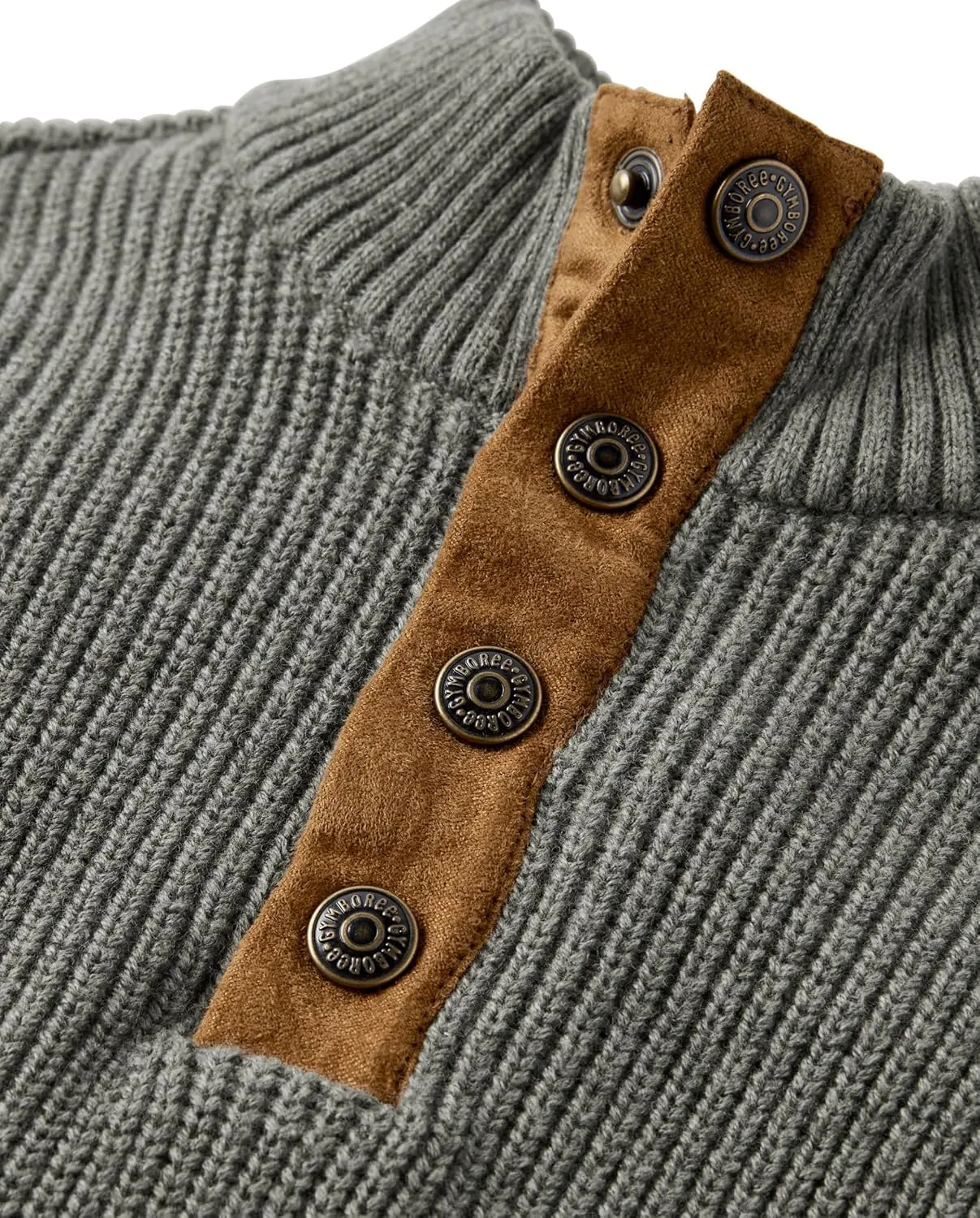 Gymboree Boys' and Toddler Quarter Button Pullover Sweater