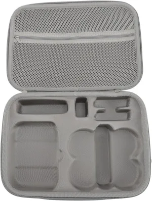 Hard Shell Protective Shoulder Bag, Drone Hard Carrying Case High Strength Nylon Water Resistant for Neo RCN3 Remote Controller (Grey)