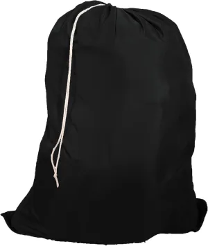Heavy Duty 40inx50in Nylon Laundry Bag (Black)