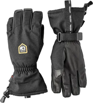 Hestra Unisex CZone Mountain 5-Finger Glove, Waterproof, Windproof Leather Alpine Ski Glove for Men & Women