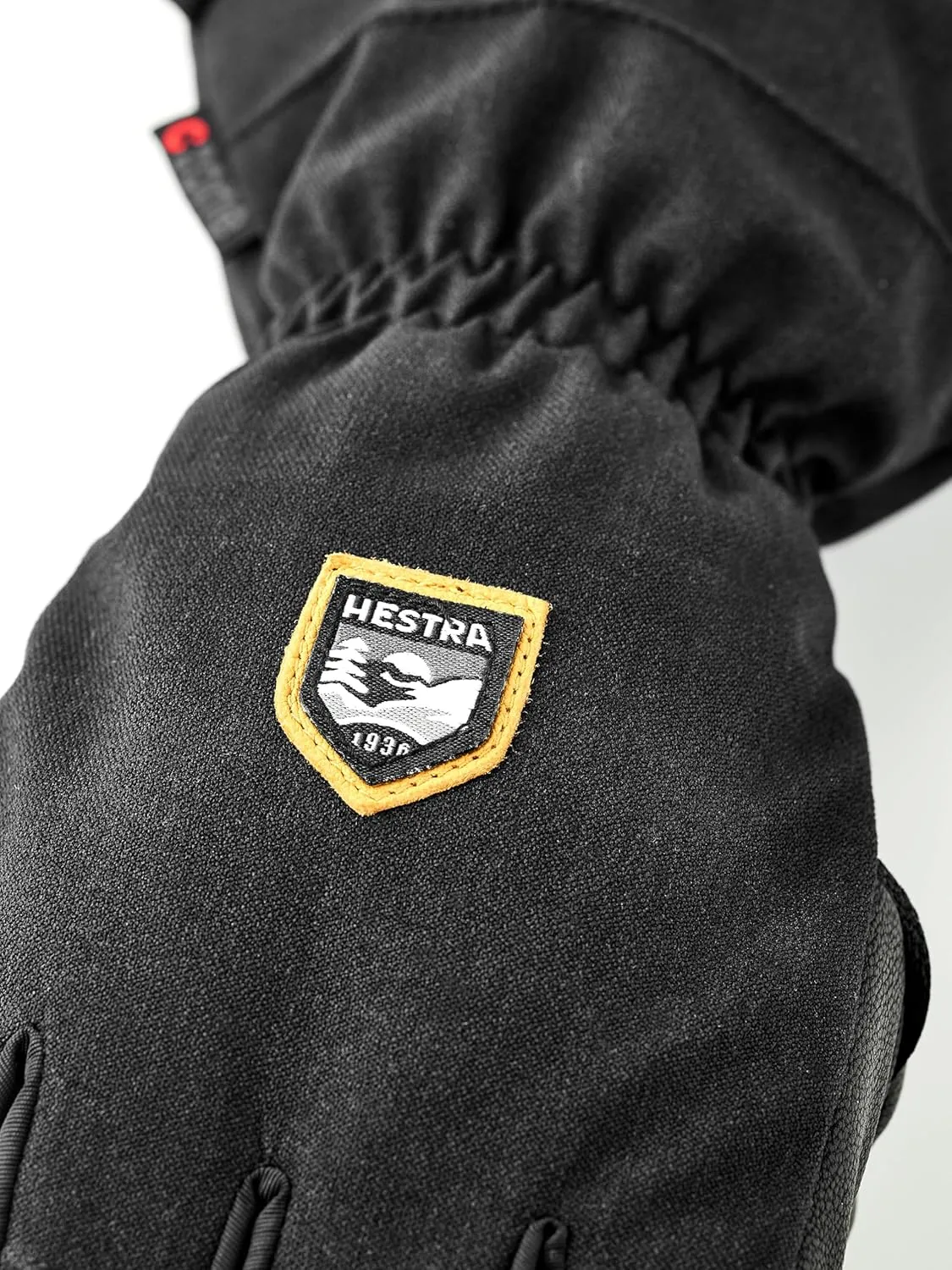 Hestra Unisex CZone Mountain 5-Finger Glove, Waterproof, Windproof Leather Alpine Ski Glove for Men & Women