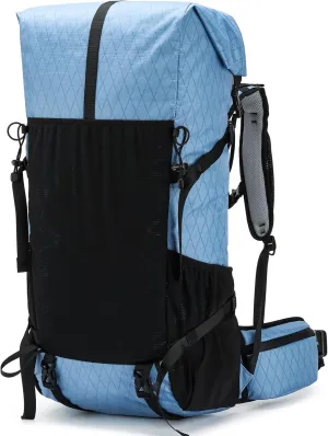 Hiking Backpack,40L to 50L Extra Large Capacity Hiking Bag, Internal Frame Camping Backpack, Upgraded X-PAC Lightweight Sport Daypack Travel Backpack Fit For Mountain Climbing Camping(Blue)
