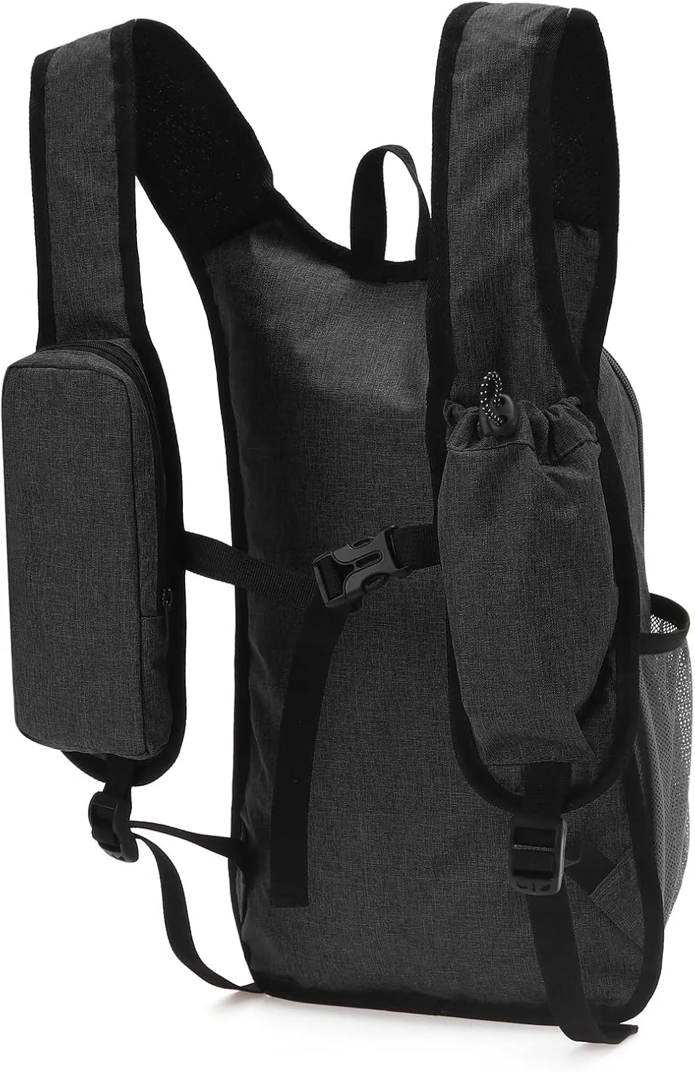 Hiking Daypack Small Travel Hiking Backpack for Women and Men Lightweight Packable Travel Back Pack for Women Men,Black