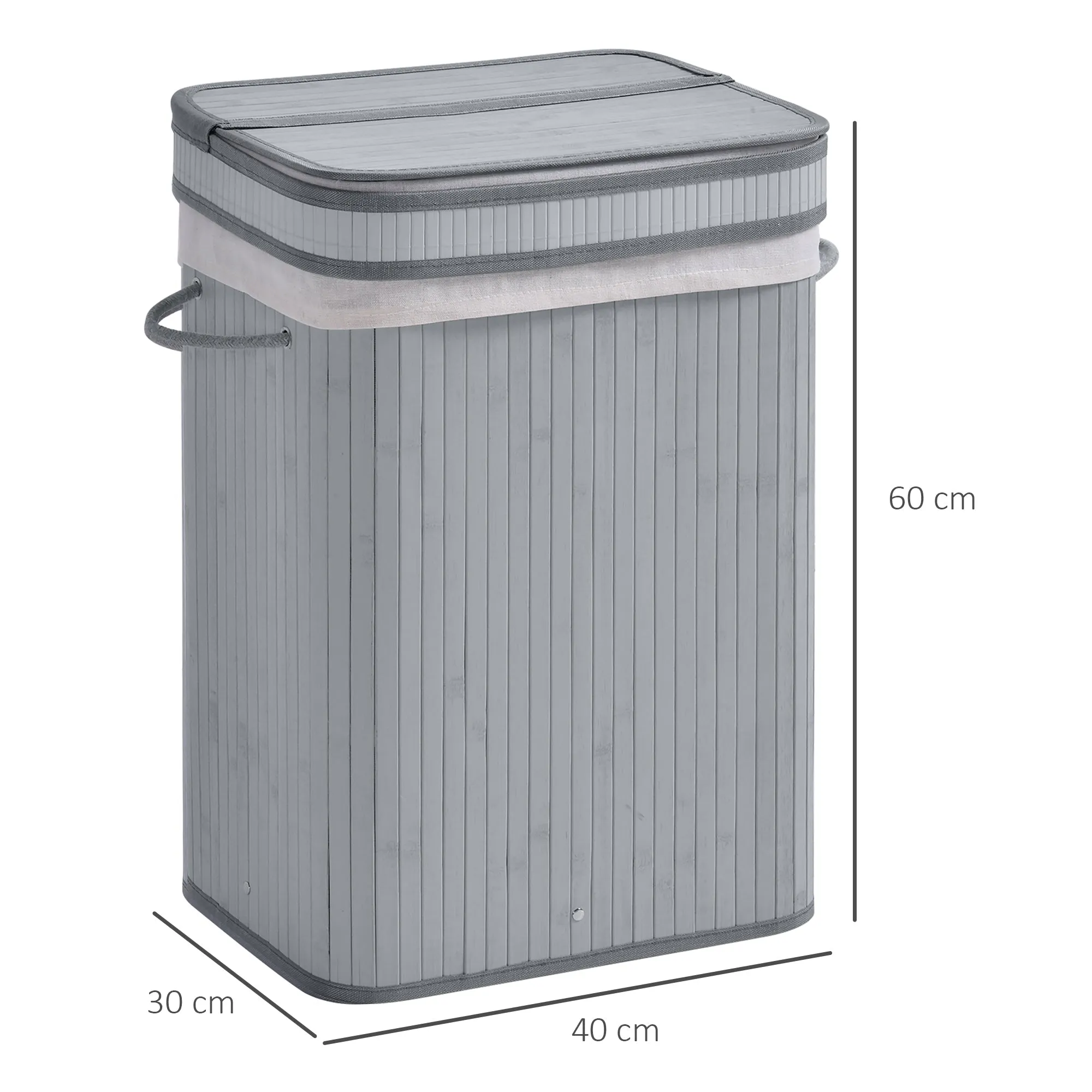 Homcom 70L Laundry Basket