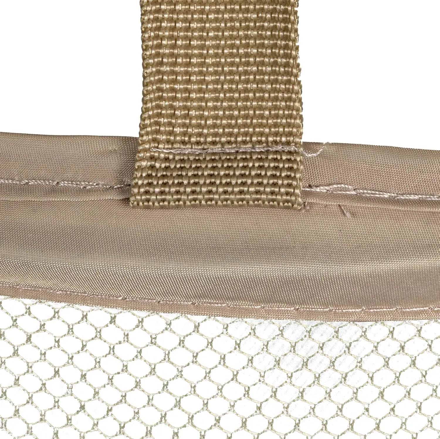 Household Essentials Pop-Up Mesh Laundry Hamper, Beige
