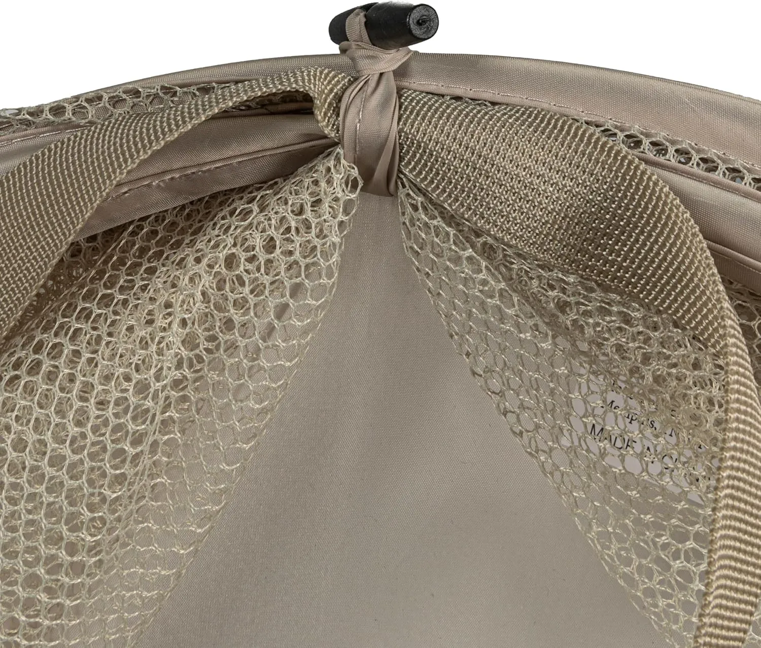 Household Essentials Pop-Up Mesh Laundry Hamper, Beige