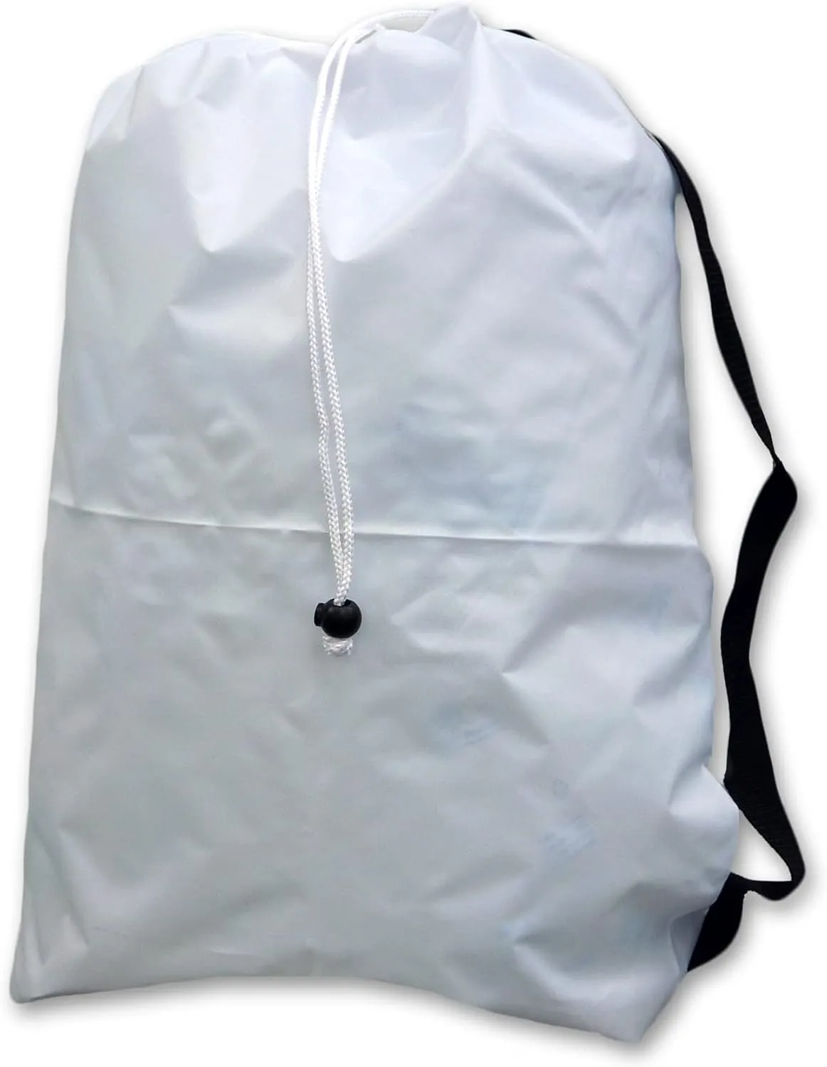 Huge Laundry Bag with Strap, Drawstring, Color: White, Size: 30x40, Choose from 16 Colors