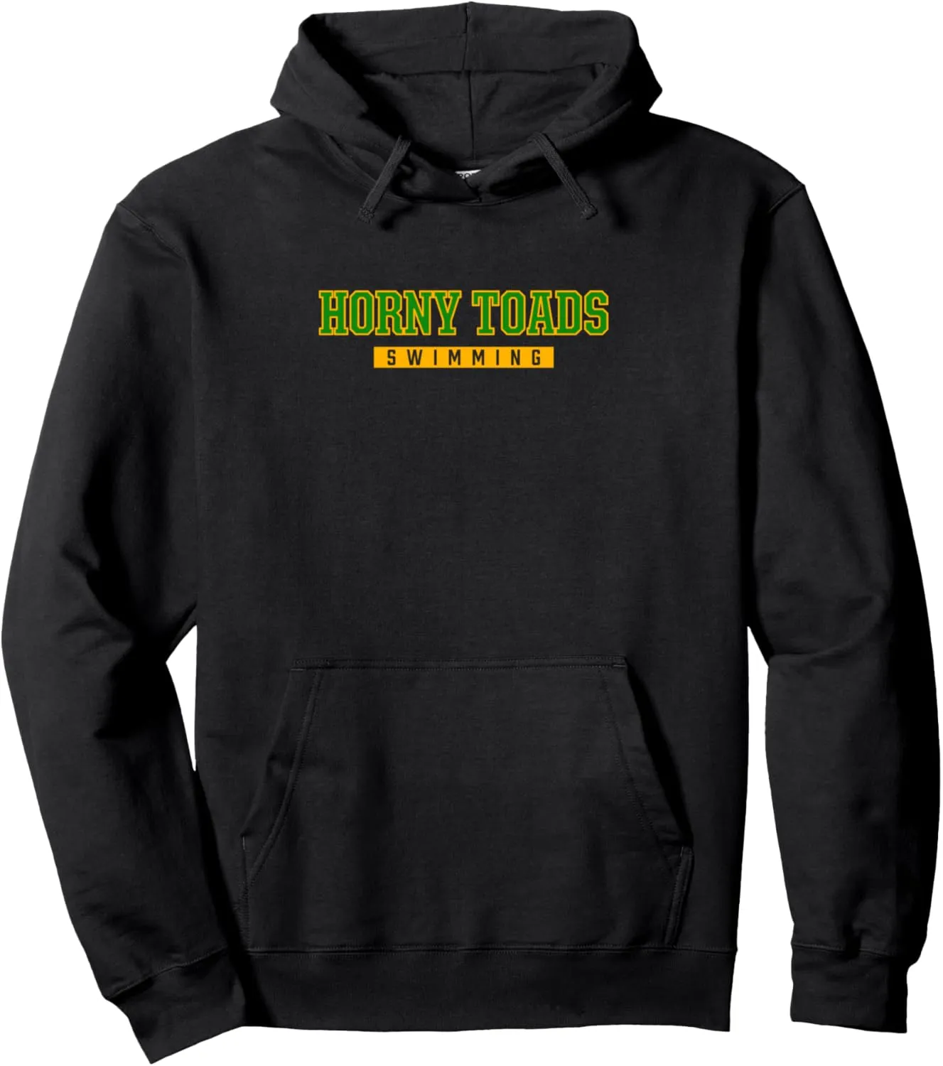 Hughes Horny Toads Swimming Pullover Hoodie