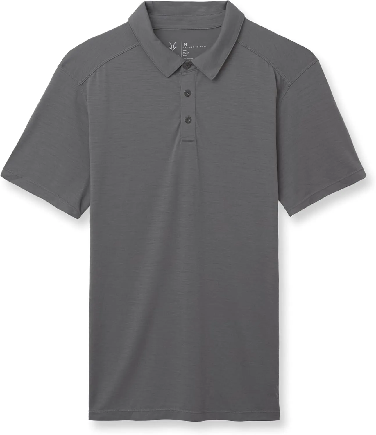 IBEX Merino Wool Men's Goat Polo Shirt | Lightweight & Breathable T-Shirt for Hiking, Workout & Everyday Wear