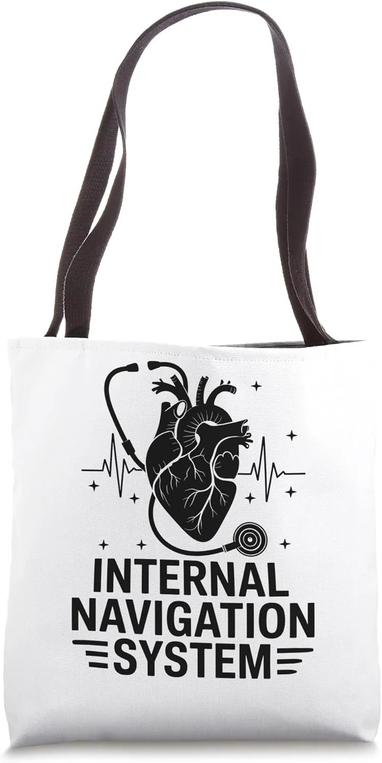 Internal Navigation System Internal Medicine Internist Tote Bag
