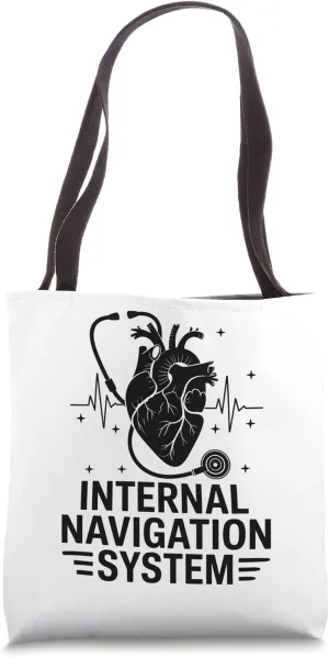 Internal Navigation System Internal Medicine Internist Tote Bag